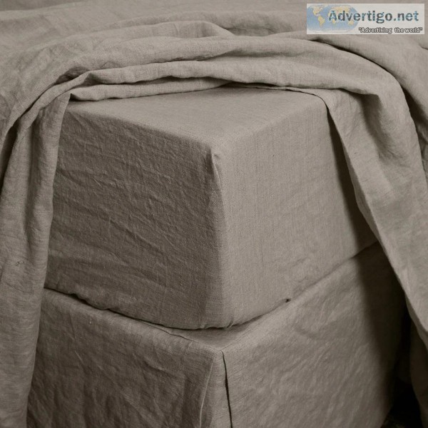 A Unique Range Of Pure Linen Fitted Bed Sheets Awaits You At Lin
