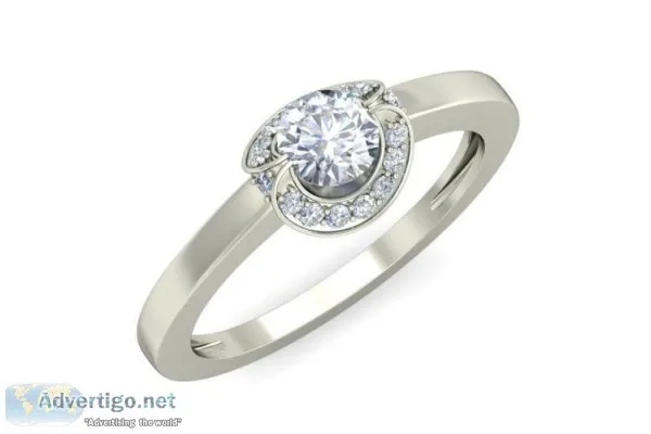 Angi Diamond Solitaire Engagement Ring