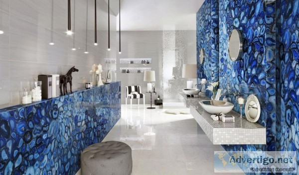 Blue Agate Slabs  Agate Slabs manufacturer and supplier in India