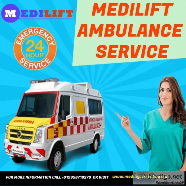 Safest Ambulance Service in Kurji by Medilift Ambulance