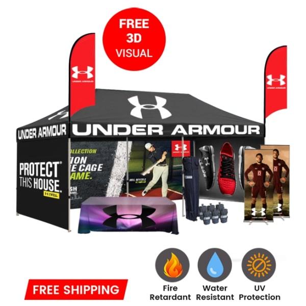 Promote Your Brand W 10x20 Pop Up Canopy  Dallas  USA