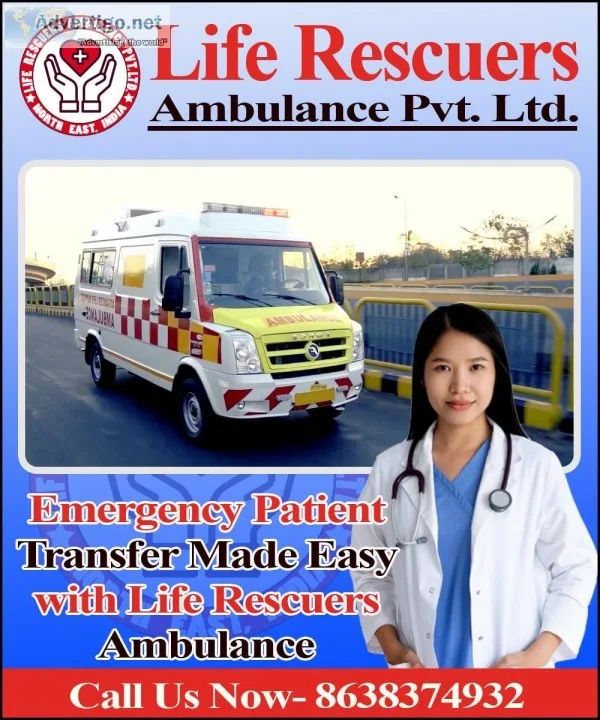 Book an Advanced Life Rescuers Ambulance Service near Apollo Hos