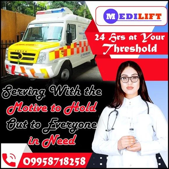 Transfer a Patient at Low-fare by Medilift Ambulance Service in 