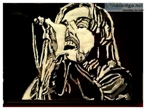 Bob Seger Live 4 &ndash 11&Prime x 14&Prime Painting