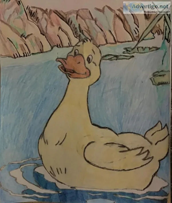 Duck Tracy Ryan GG &ndash 8&rdquo x 11&rdquo Colored Pencil