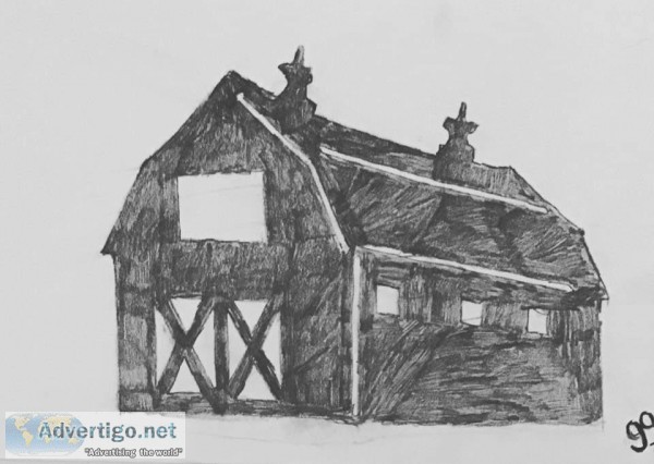 Old Country Barn 8 GG &ndash 9&Prime x 12&Prime Pencil