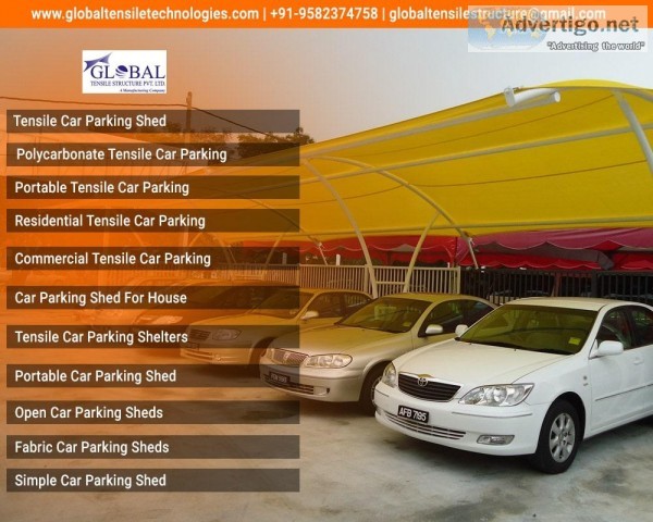 Best Manufacturer for Tensile Car Parking