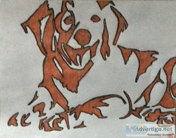Golden Retriever 65 GG &ndash 8&rdquo x 11&rdquo Colored Pencil
