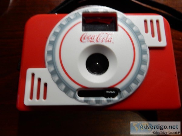Coca Cola Camera and 1996 Six Pack Un-opened - 55
