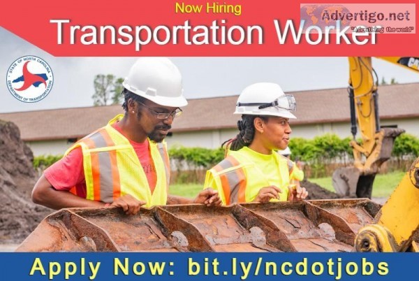 Transportation Worker - Multiple Openings at a LIVING WAGE