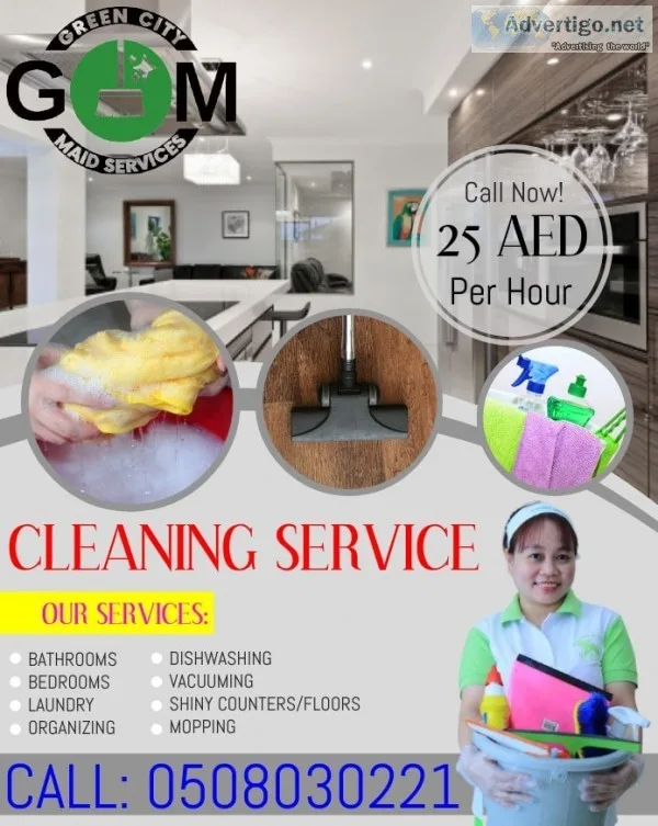 Part time maids cleaning services ajman