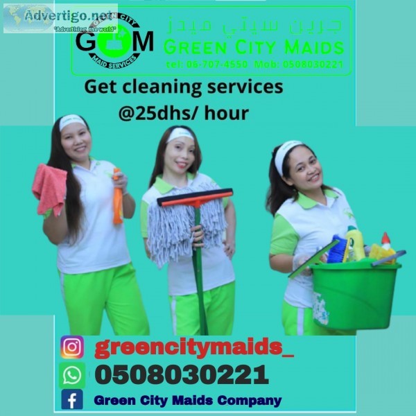 Professional cleaning services green city maids
