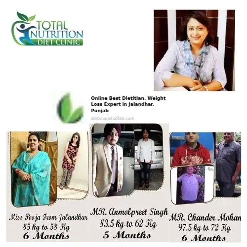 Online best dietitian, weight loss expert in jalandhar, punjab