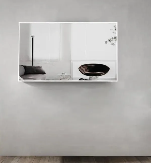 OTTI MOONLIGHT LED WALL HUNG SHAVING CABINET 1200MM