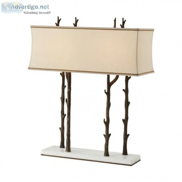 Theodore Alexander Winter Table Lamp  Luxury Wall Sconces At Gra