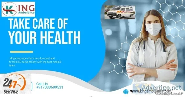 King Advanced Road Ambulance Service in New Town Kolkata-Profici