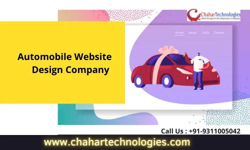 Unique Automobile Website Design Company in Delhi