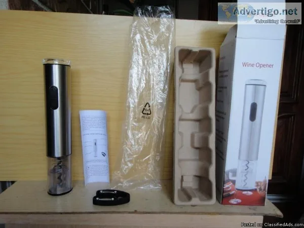 Brand New 4AA Battery Operated Wine Opener 