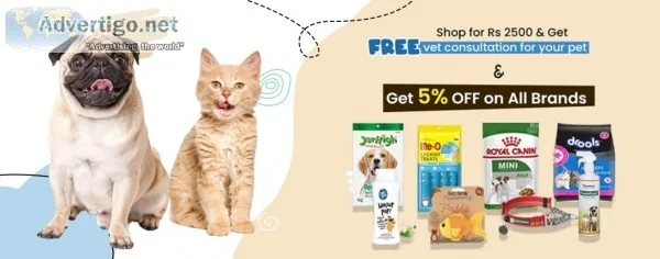Order online food for your pet - online pet food store