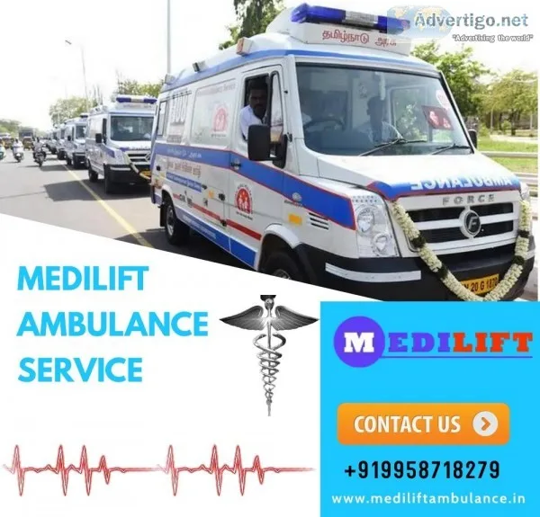 ICU Expertise&rsquos Emergency Service by Medilift Ambulance in 