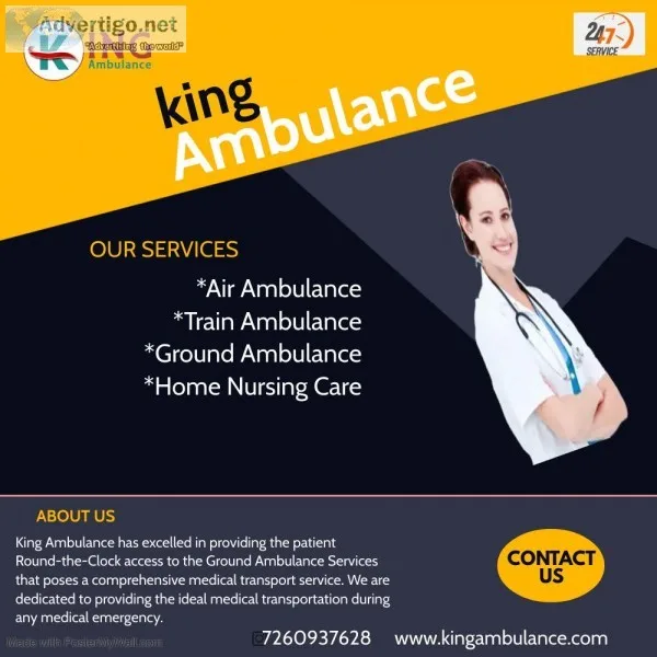 Book King Ambulance in Gaya Bihar &ndash Accessible Pricing