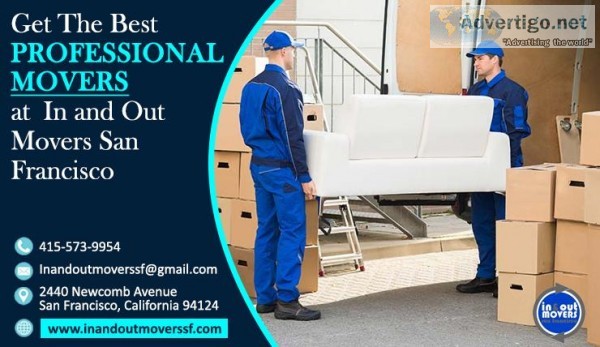 Get the Best Professional Movers at In and Out Movers San Franci