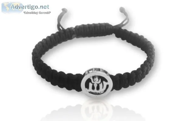 Allah Silver Mens Bracelet