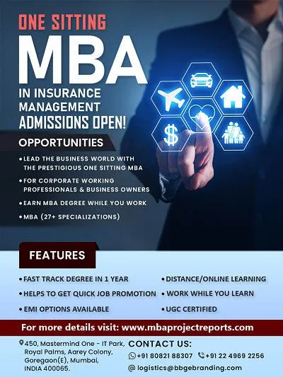 MBA in Insurance Management