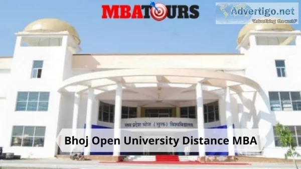 Bhoj Open University Distance MBA