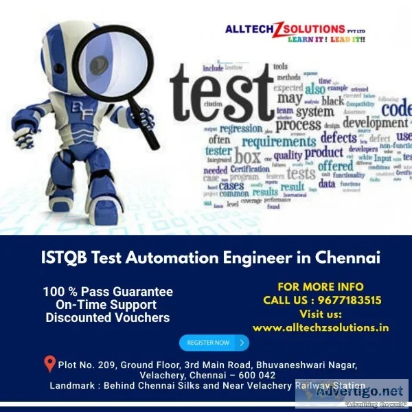 ISTQB Test Automation Engineer in Chennai