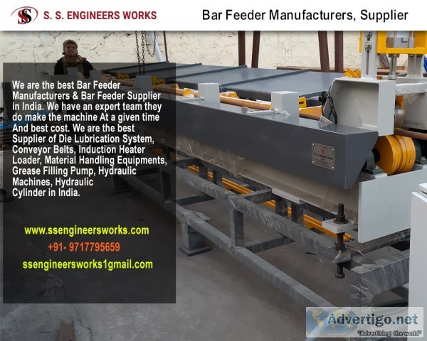 Bar feeder manufacturers