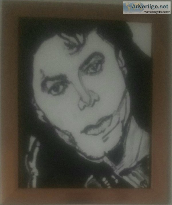 Michael Jackson Black and White GG &ndash 8&Prime x 10&Prime Pai