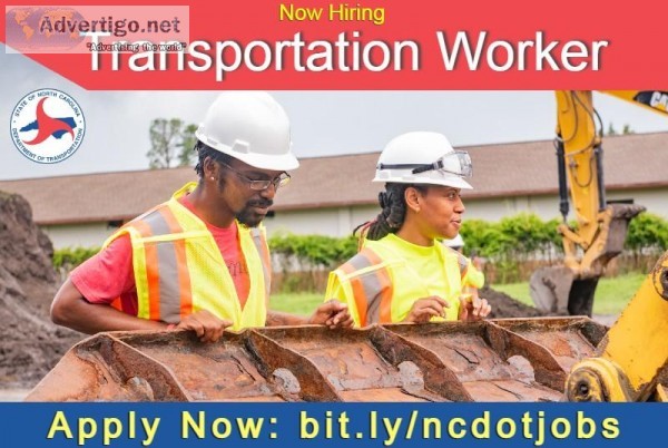 Transportation Worker - 4 Openings at a LIVING WAGE