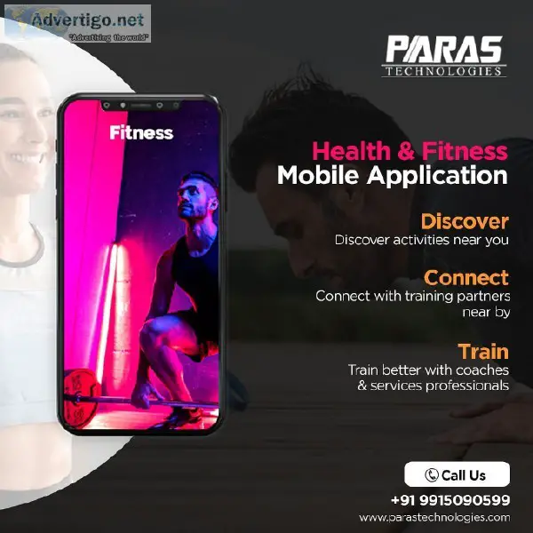 Top Fitness App Development Company in India Paras Technologies