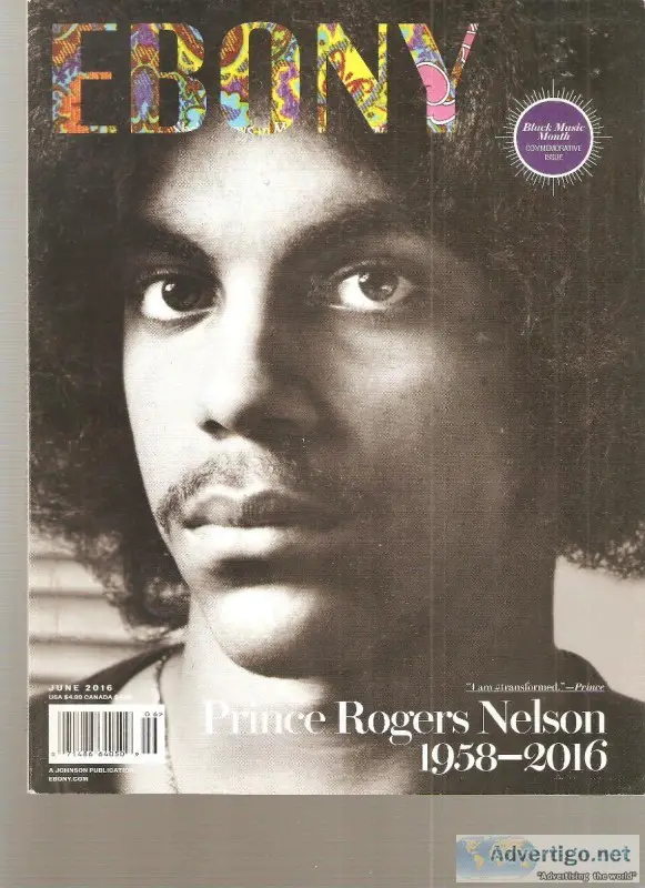 Prince- Ebony Magazine June 2016
