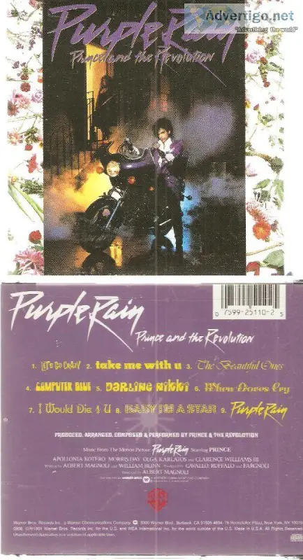 Prince Purple Rain (2 CD s)
