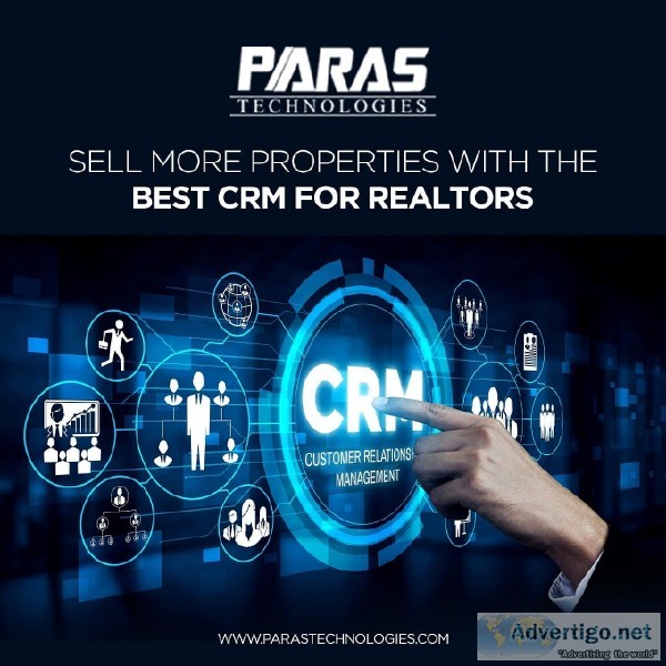 Top real estate CRM software company  Paras Technologies