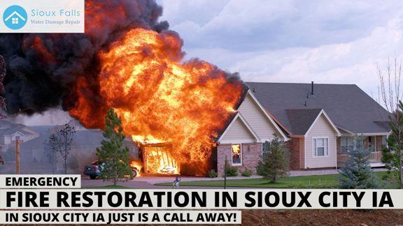 Emergency Fire Restoration in Sioux City IA just is a call away