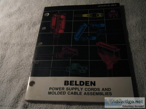 BELDEN &ndash POWER SUPPLY CORDS AND MOLDED CABLE ASSEMBLIES &co