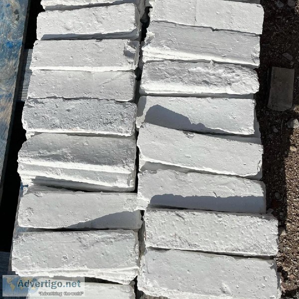 Affordable White Brick Wall  Morton Stones
