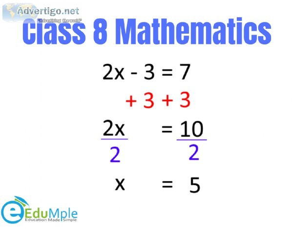 Class 8 Mathematics