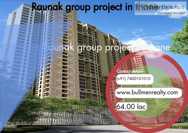 sales 1 and 2 bhk fkate for sale in mumbai  raunak group propert