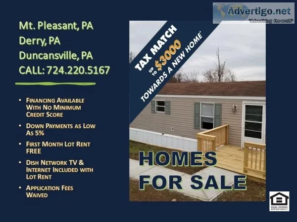Save up to 3000 on a New or Used Mobile Home