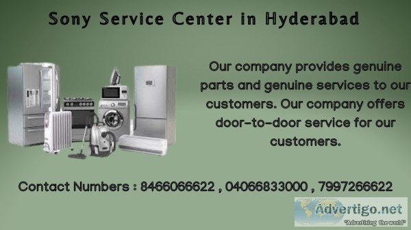 Sony service center in hyderabad