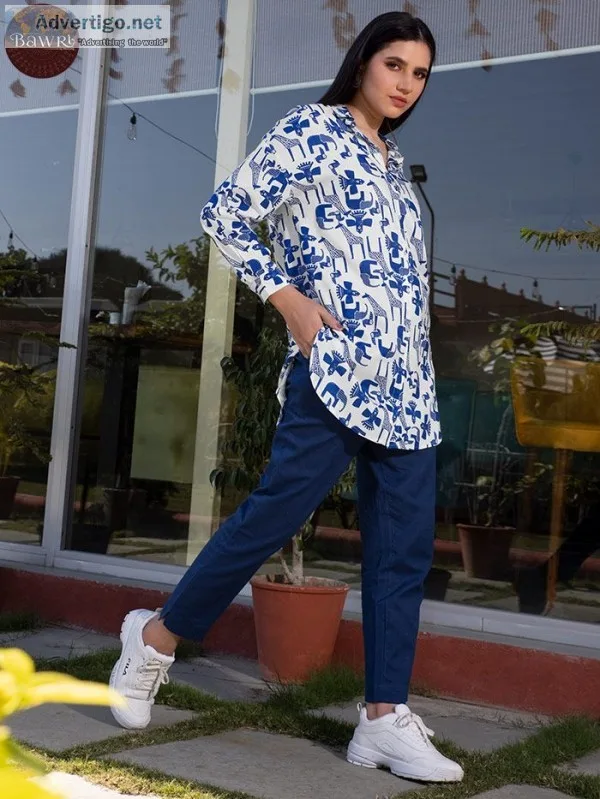 Grab latest shirt kurti for women online at beyoung