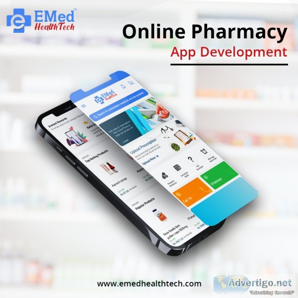 Online pharmacy app development
