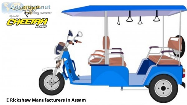 E rickshaw manufacturers