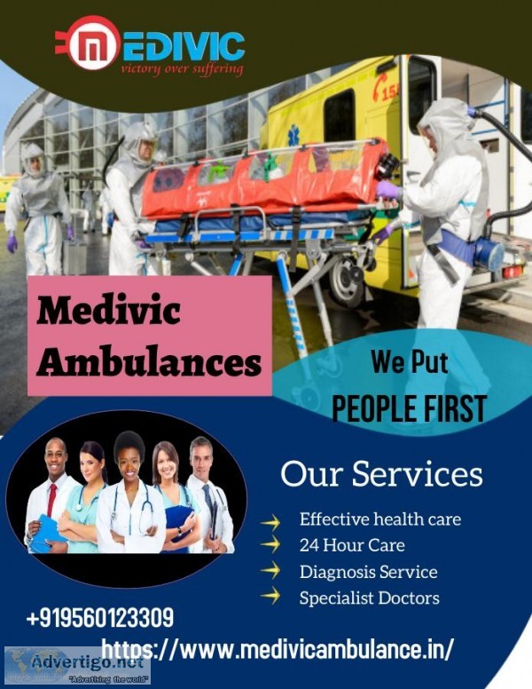 Fast Coverage Ambulance Service in Barpeta by Medivic North East
