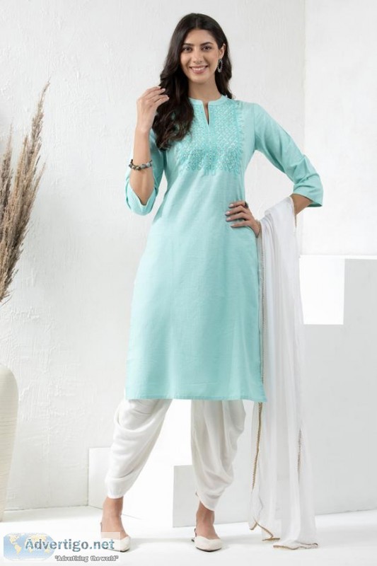 Shop kurta online for women at sabhyata clothing
