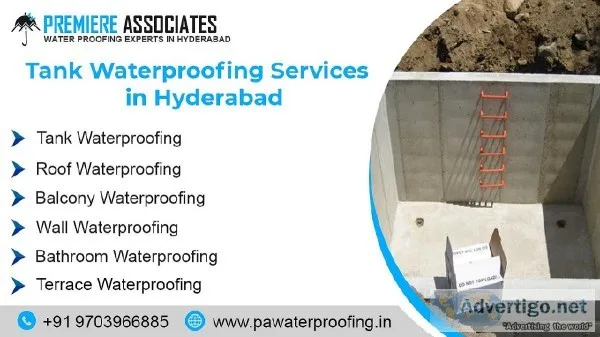Tank Waterproofing Services in Hyderabad